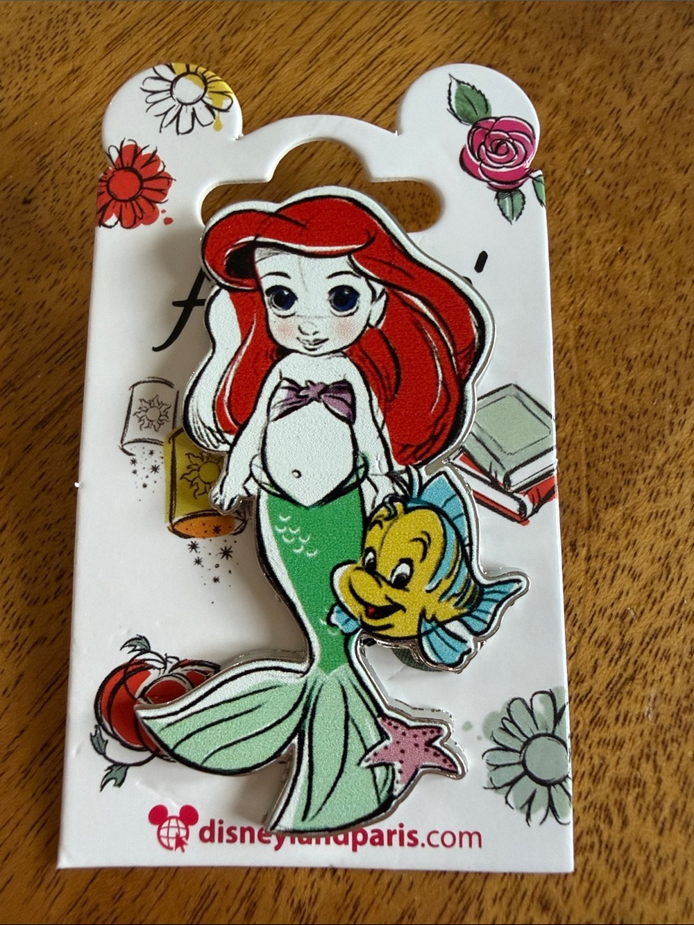 Disney Ariel Pin The Little Mermaid Animators Paris Disneyland Resort